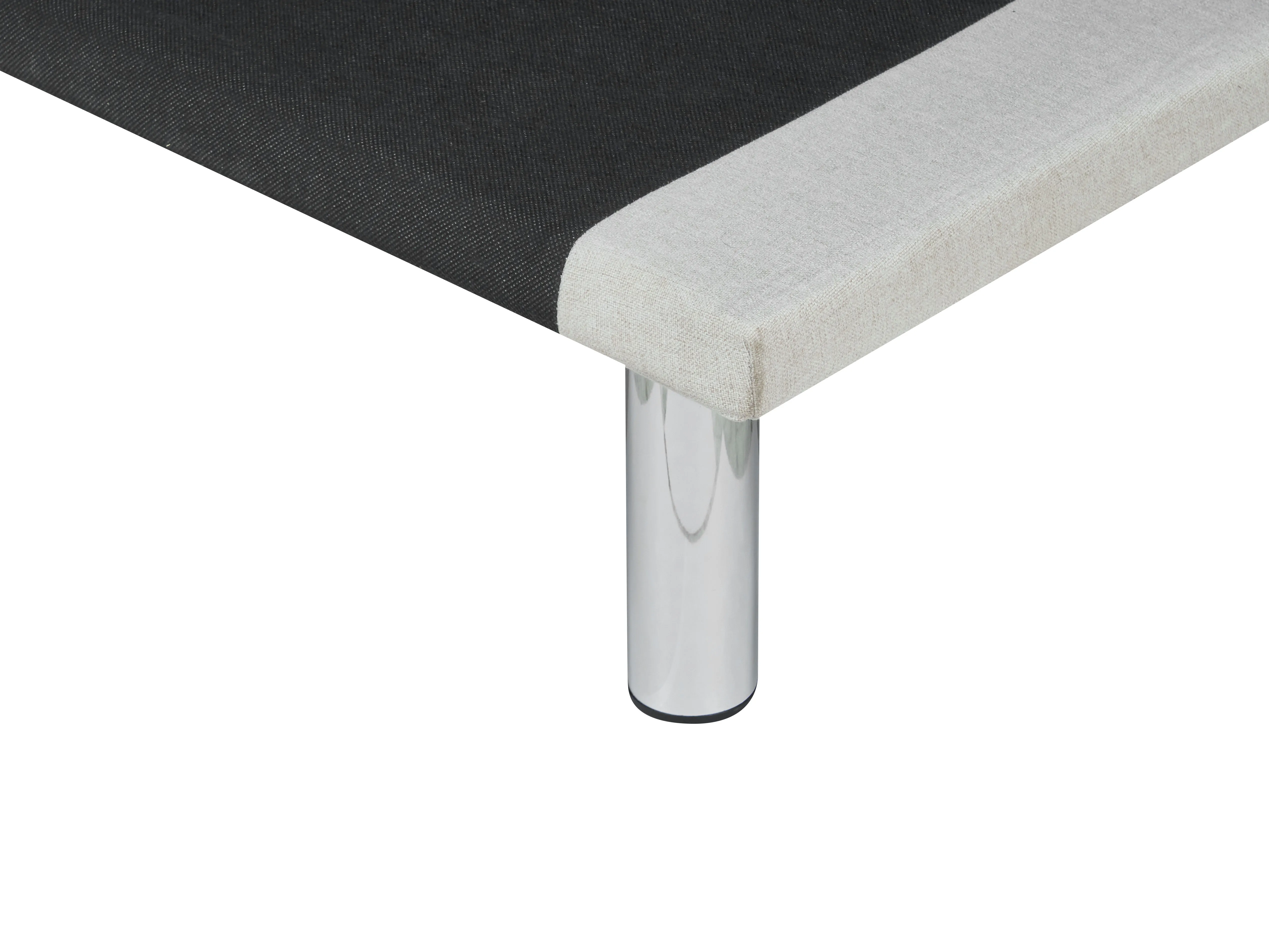 Slaapbank 3-zits ROXEN Stof Lichtbeige