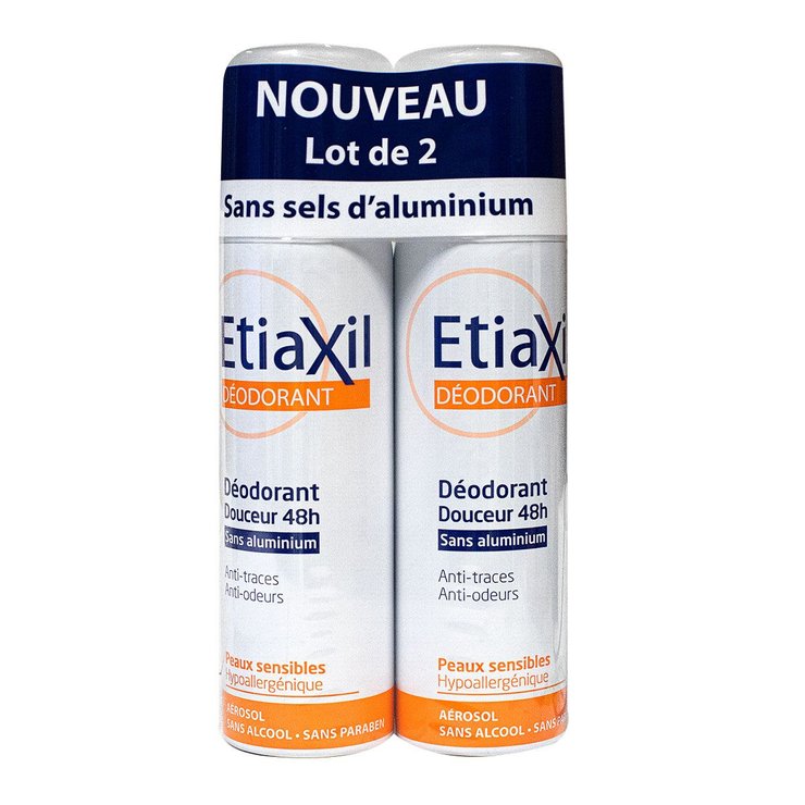 Déodorant douceur 48h 2x150ml