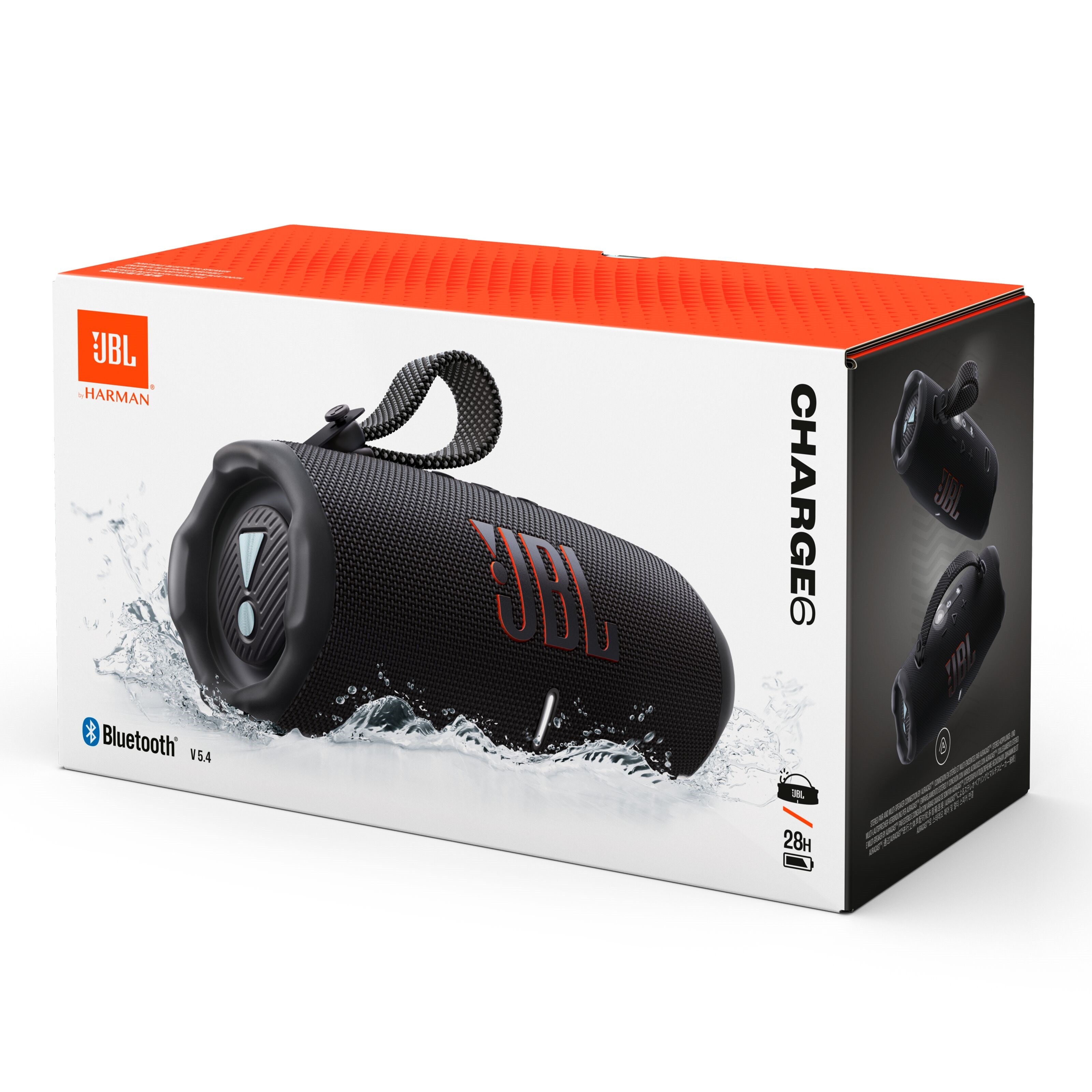 JBL Charge 6 Portabel høyttaler Svart