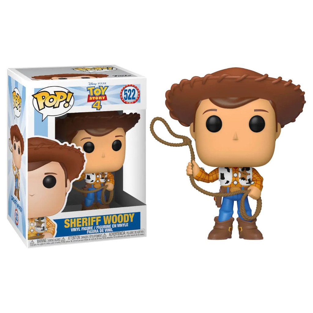 Figurine Pop! - Sheriff Woody n°522
