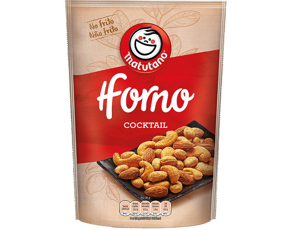 COCKTAIL MATUTANO TOSTADOS NO FORNO 95G