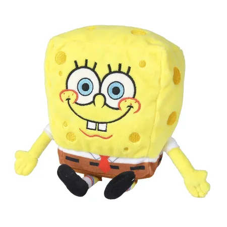 Simba SpongeBob Plüsch 20 cm, 1 Stück, 4-fach sortiert