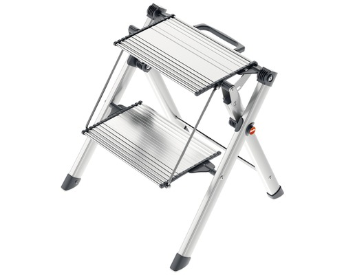 Hailo MK80 ComfortLine Opvouwbare Opstapkruk 2 Treden
