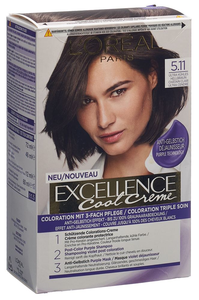 EXCELLENCE Cool Creme<br>1 Stück, Creme, 5.11 Ultra Kühles Hellbraun