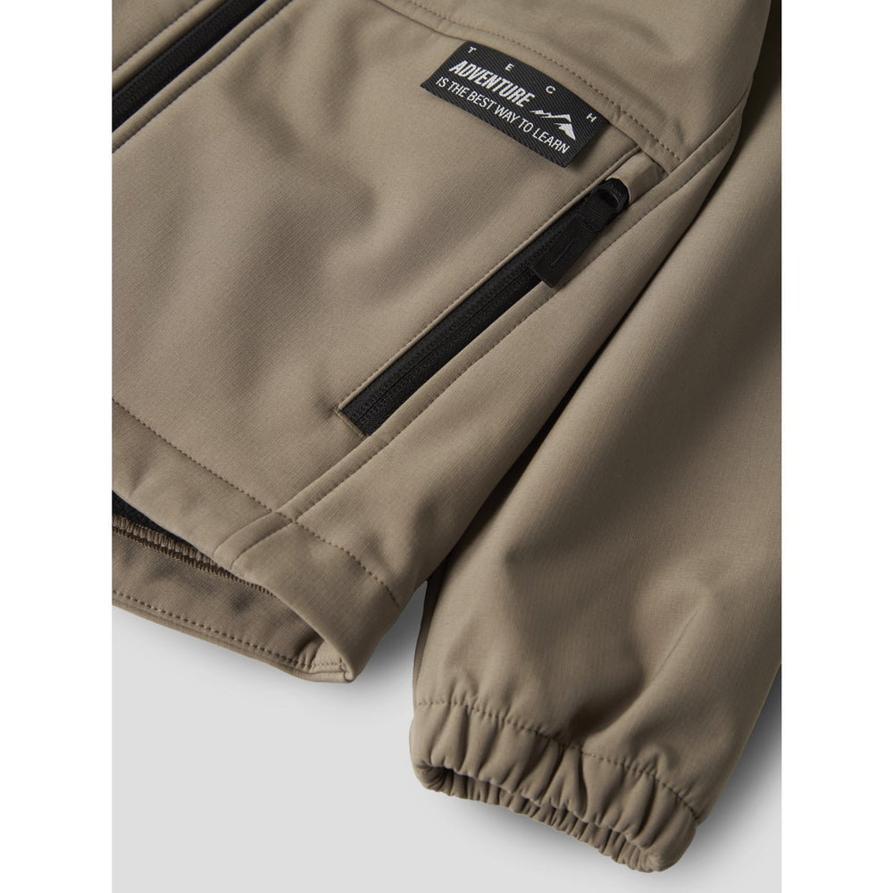 Køb Name It Fossil Nkmalfa08 Softshell Jakke Run Fo