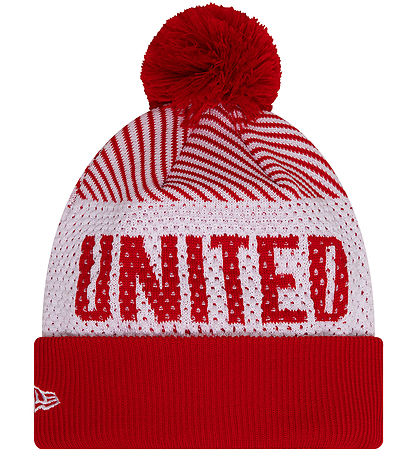 New Era Hue m. Kvast - Strik - Manchester United - R?d/Hvid