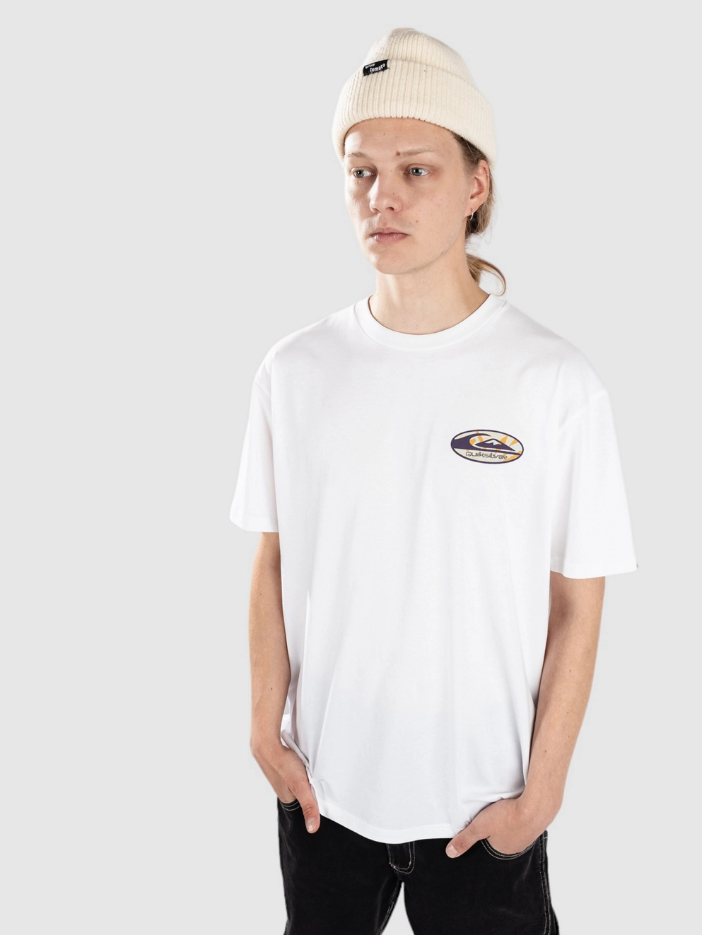 Quiksilver Retro Link T-Shirt white
