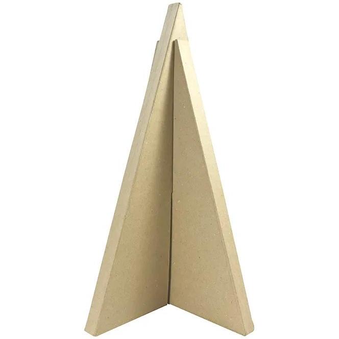 Sapin triangle 50,5cm - Kraft