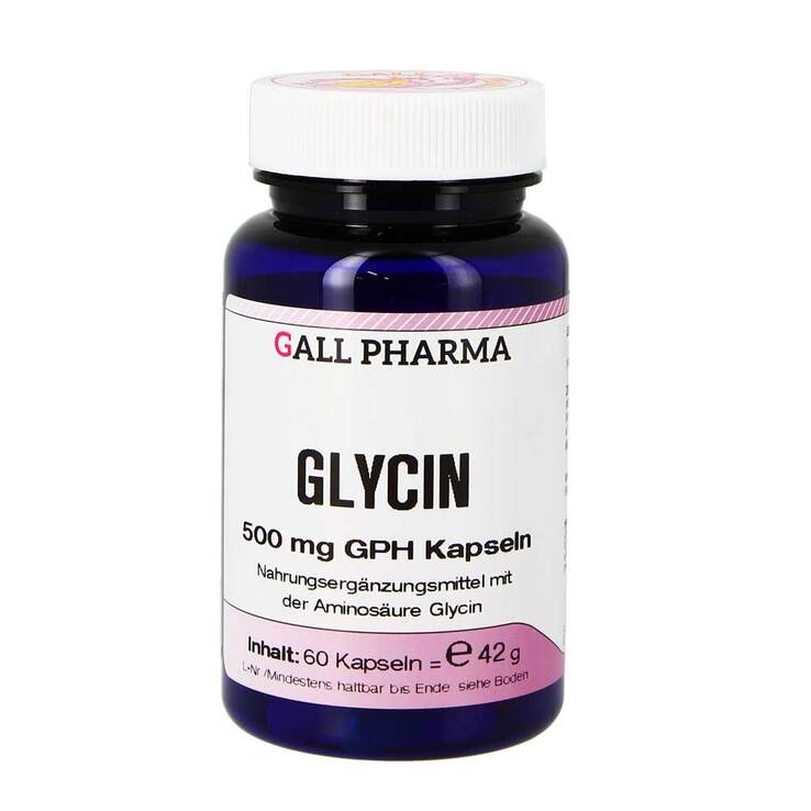 Glycin 500 mg Kapseln, 60 St