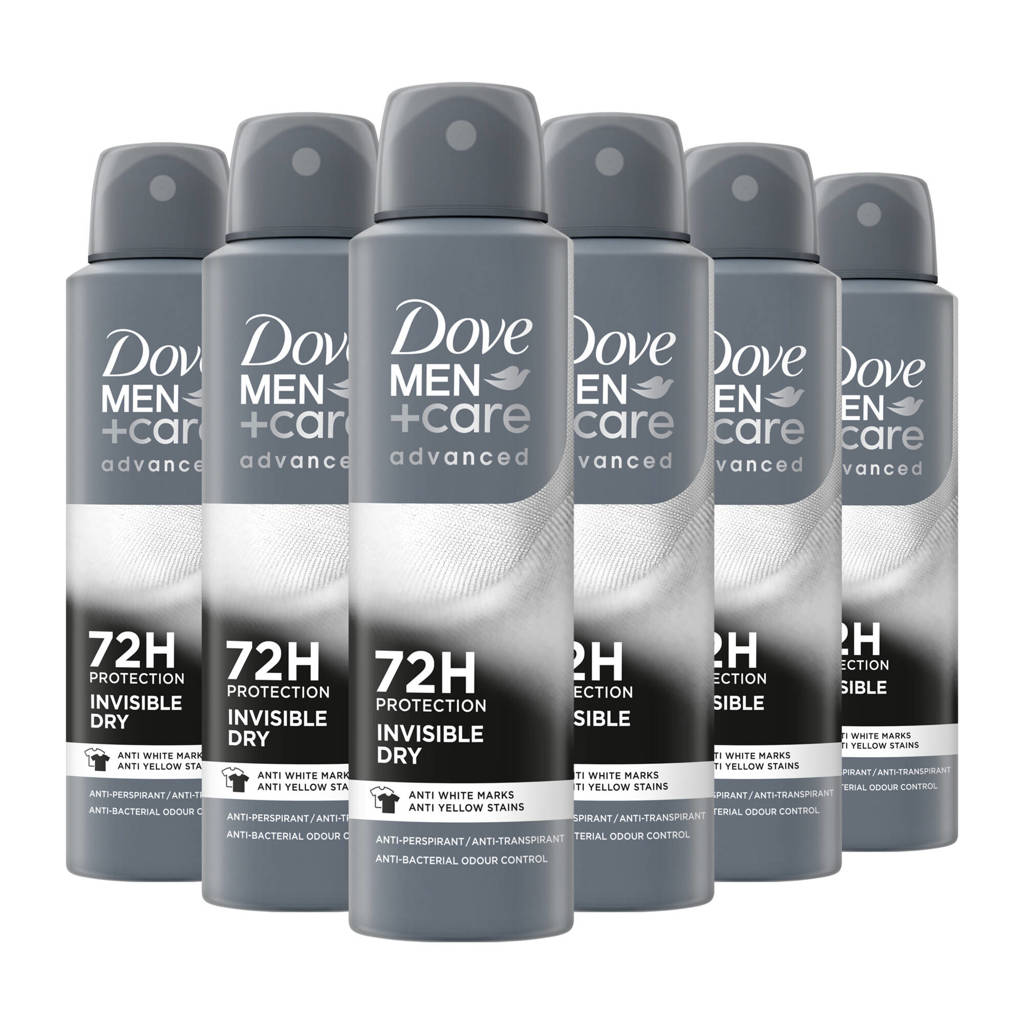 Invisible Dry anti-transpirant deodorant spray - 6 x 150 ml