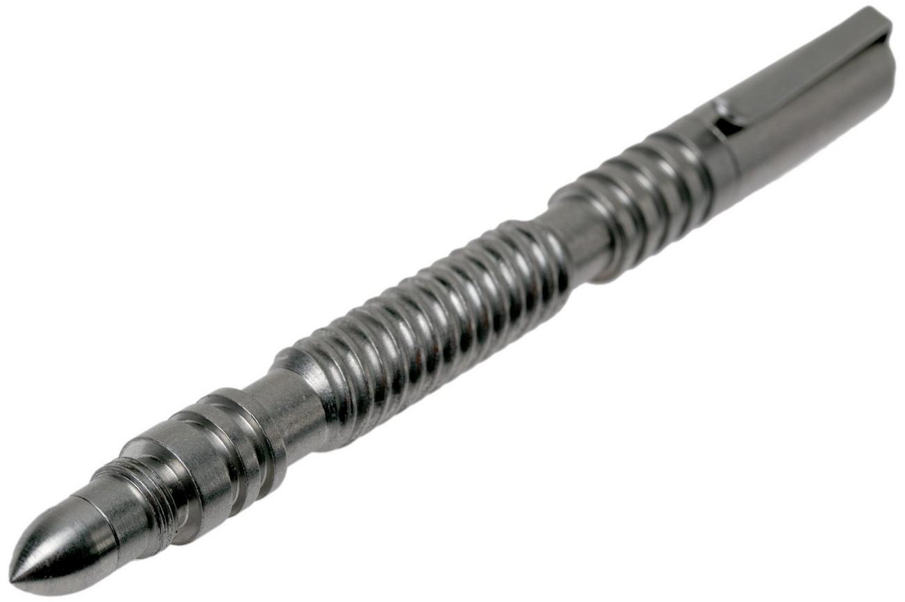 Rick Hinderer Spiral Investigator Pen Stainless Steel, tactische pen
