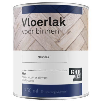 KARWEI vloerlak mat kleurloos 750 ml