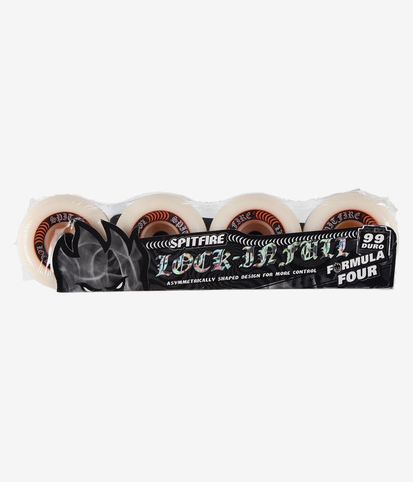 Spitfire Formula Four Lock In Full Rollen (natural) 57 mm 99A 4er Pack
