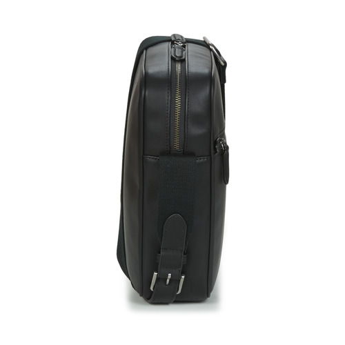 Polo Ralph Lauren - CROSSBODY SMOOTH LEATHER - Noir