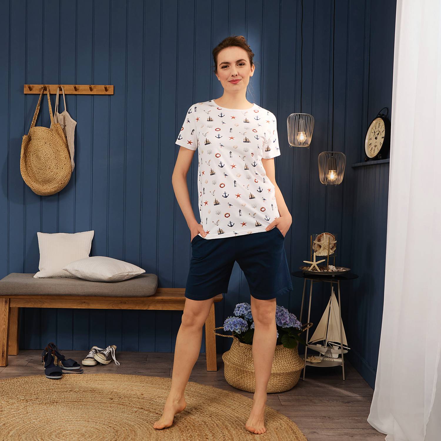 Erwin Müller Single-Jersey Damen-Shorty