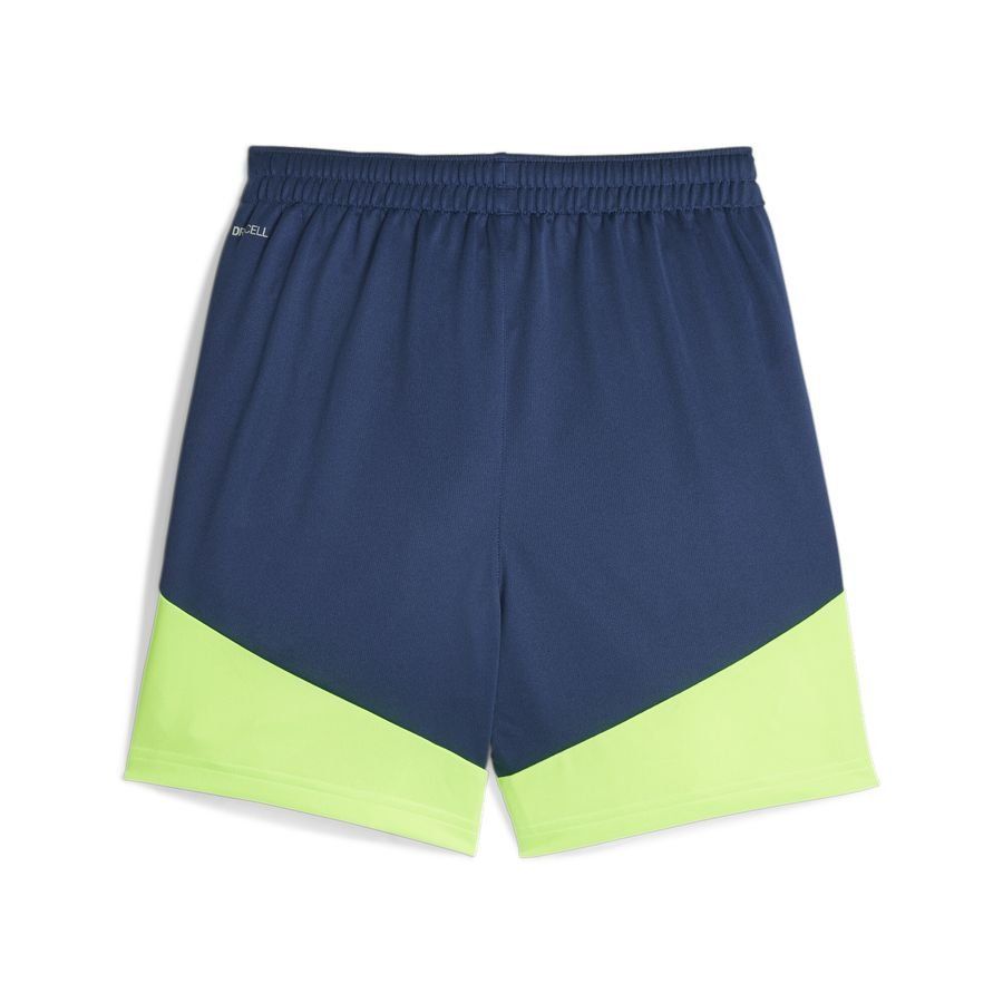 PUMA Short d'Entraînement IndividualCUP Gear Up - Persian Blue/Vert Enfant