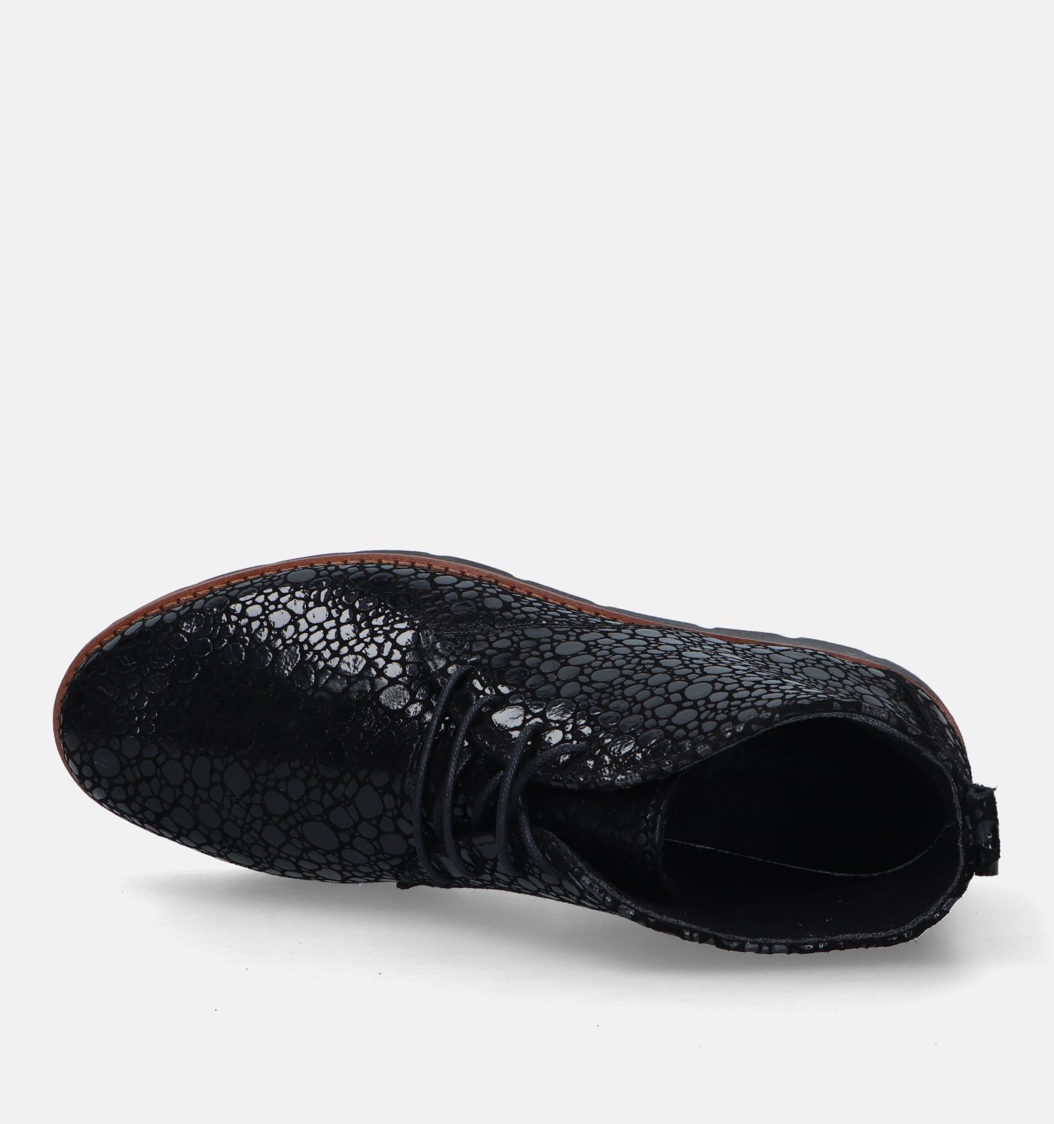 Veterboots zwart
