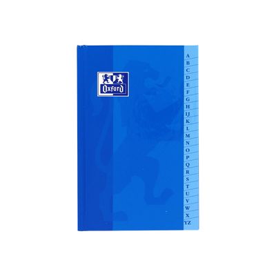 Oxford - Répertoire broché 11 x 17 cm - 192 pages - petits carreaux (5x5 mm) - disponible dans différentes couleurs