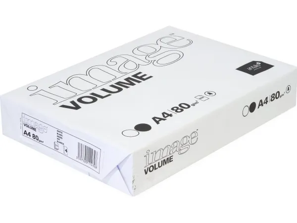 Kopipapir Image Volume A4 hvid 80g A4 med 4 huller - (500 ark)