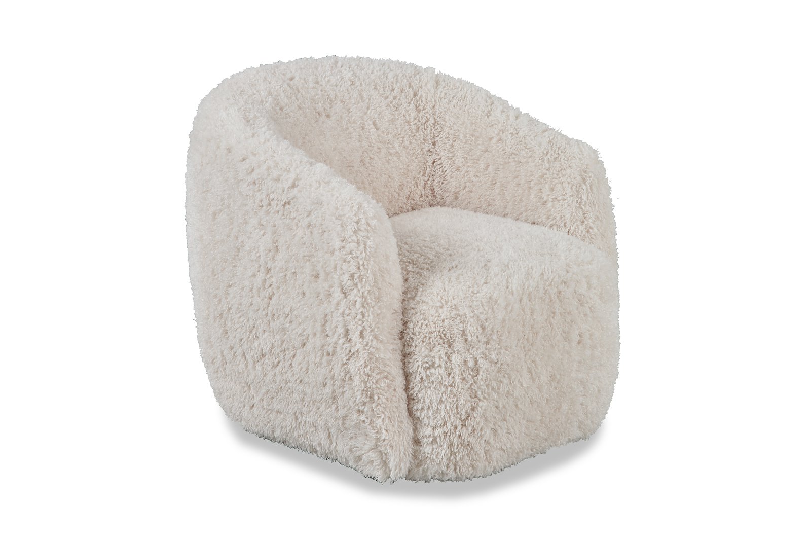Gela hvilestol Tekstil Doodle 02 Antique White. Med sving