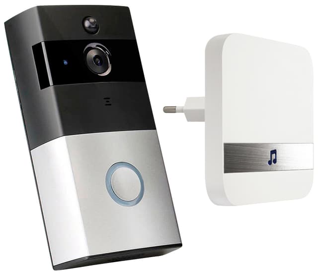 Videodørklokke med wi-fi og app