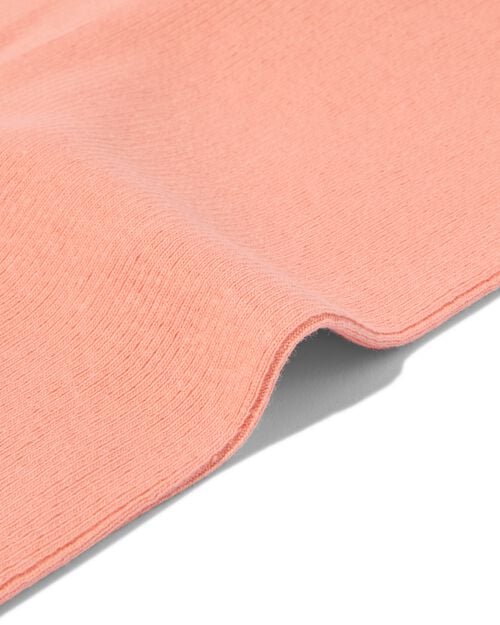 2 leggings évolutifs bébé côtelés rose pâle