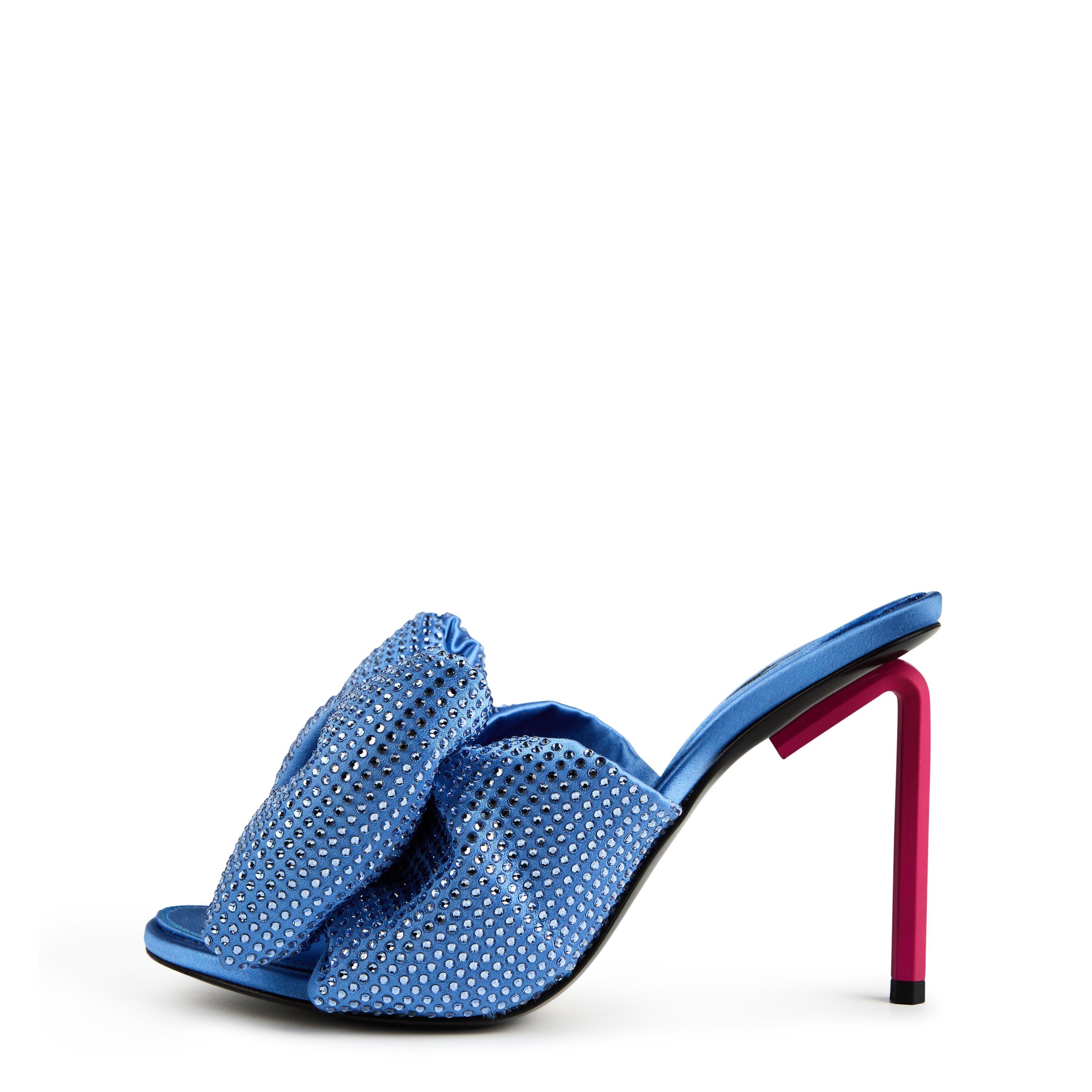 Off White Allen Bow Strass Pop Mules