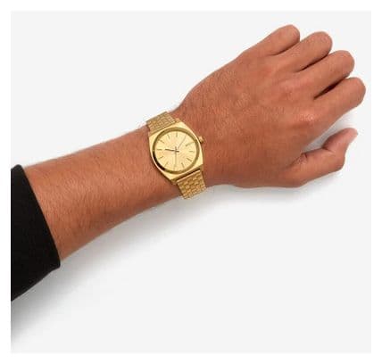 Montre Nixon Time Teller Vert Brillant / Or