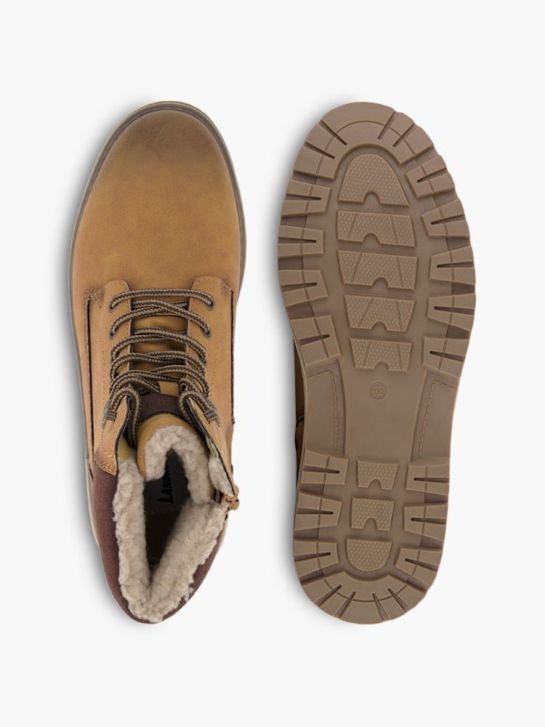 Landrover Schnür-Stiefelette Braun