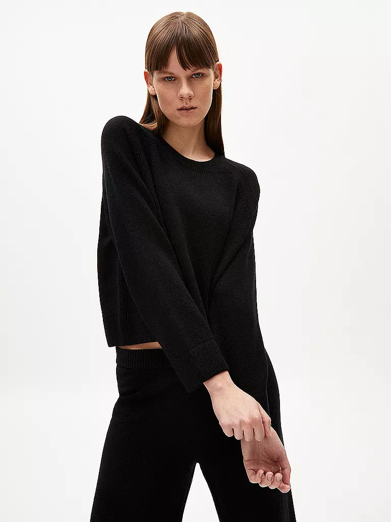 ARMEDANGELS Pullover DILIRIAA REGLANA schwarz