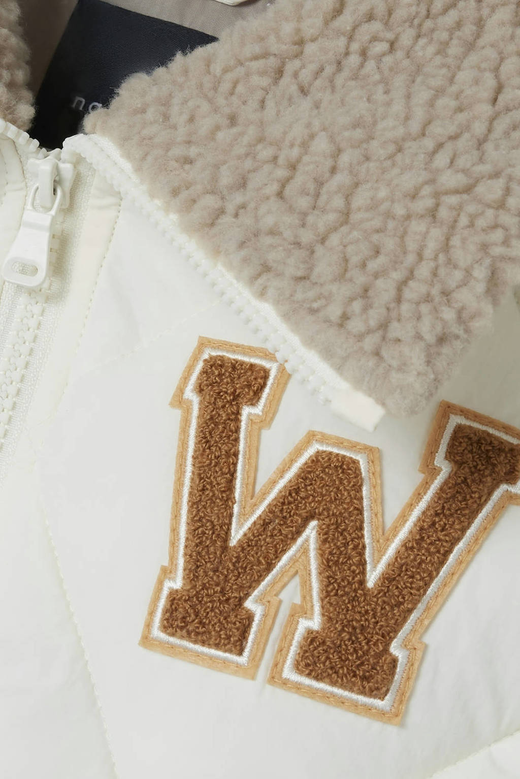 NAME IT gewatteerde winterjas NKFMELBOURNE offwhite