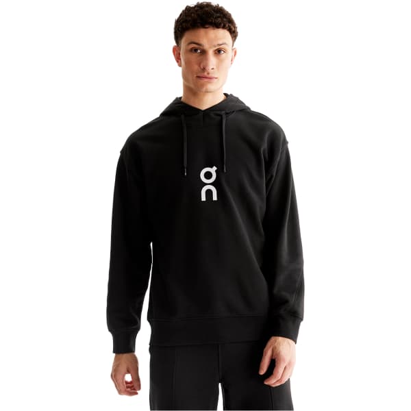 Sweatshirt ON RUNNING CLUB HOODIE M BLACK