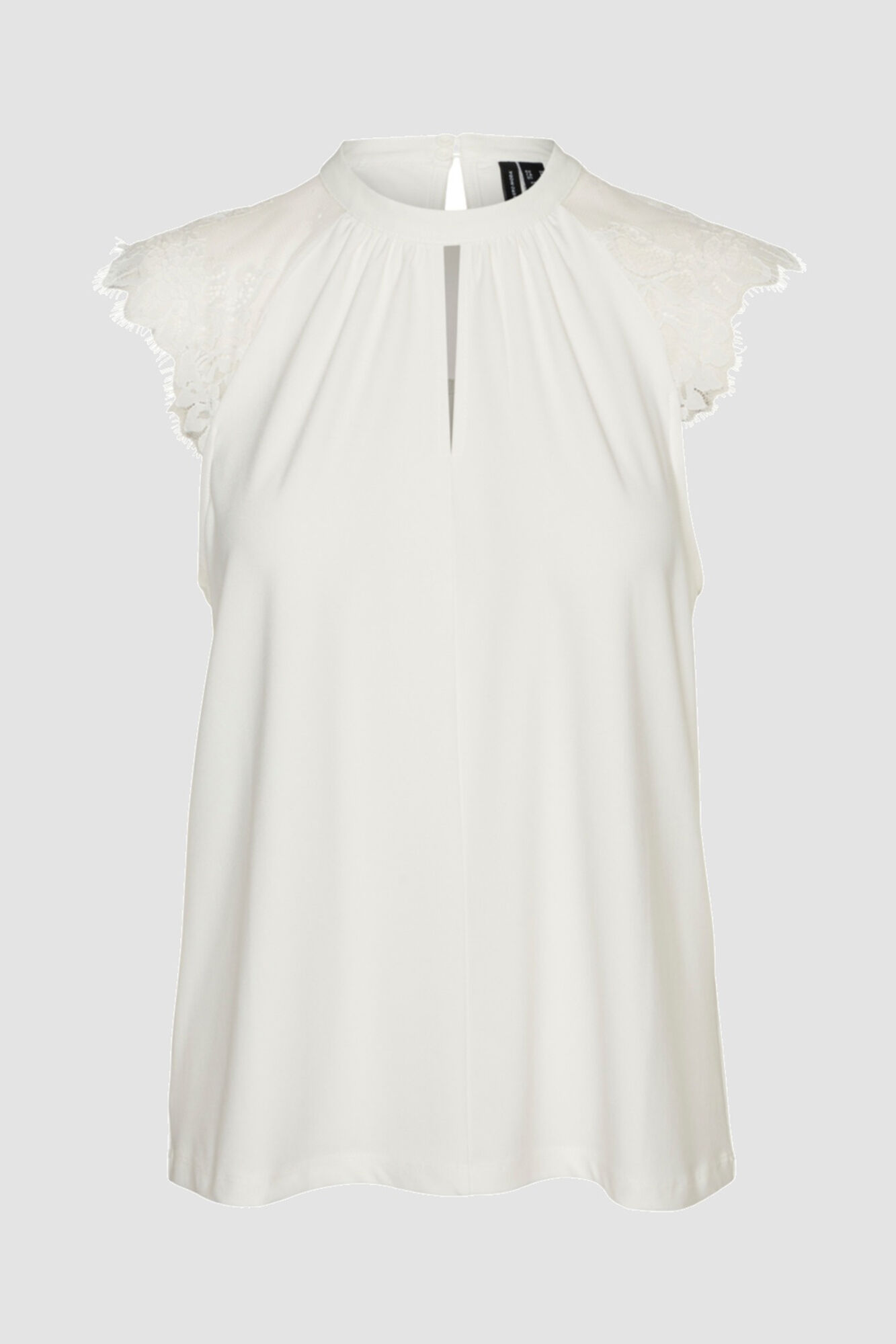 Top de renda - Branco