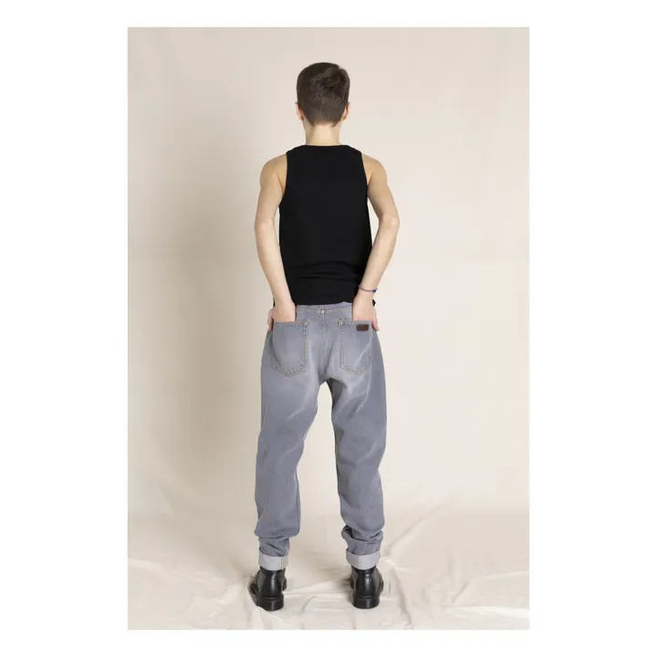 Finger in the nose Jean Loose Ollibis | Denim gris