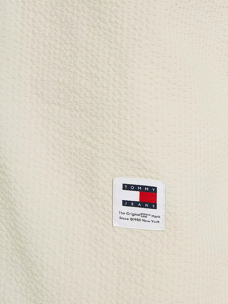 TOMMY JEANS Hemd Regular Fit  beige