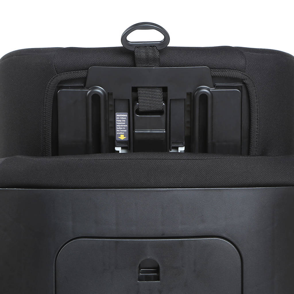Top autostoel die vanaf de geboorte tot 12 jaar meegaatAutostoel Stellar Pro I-size Black