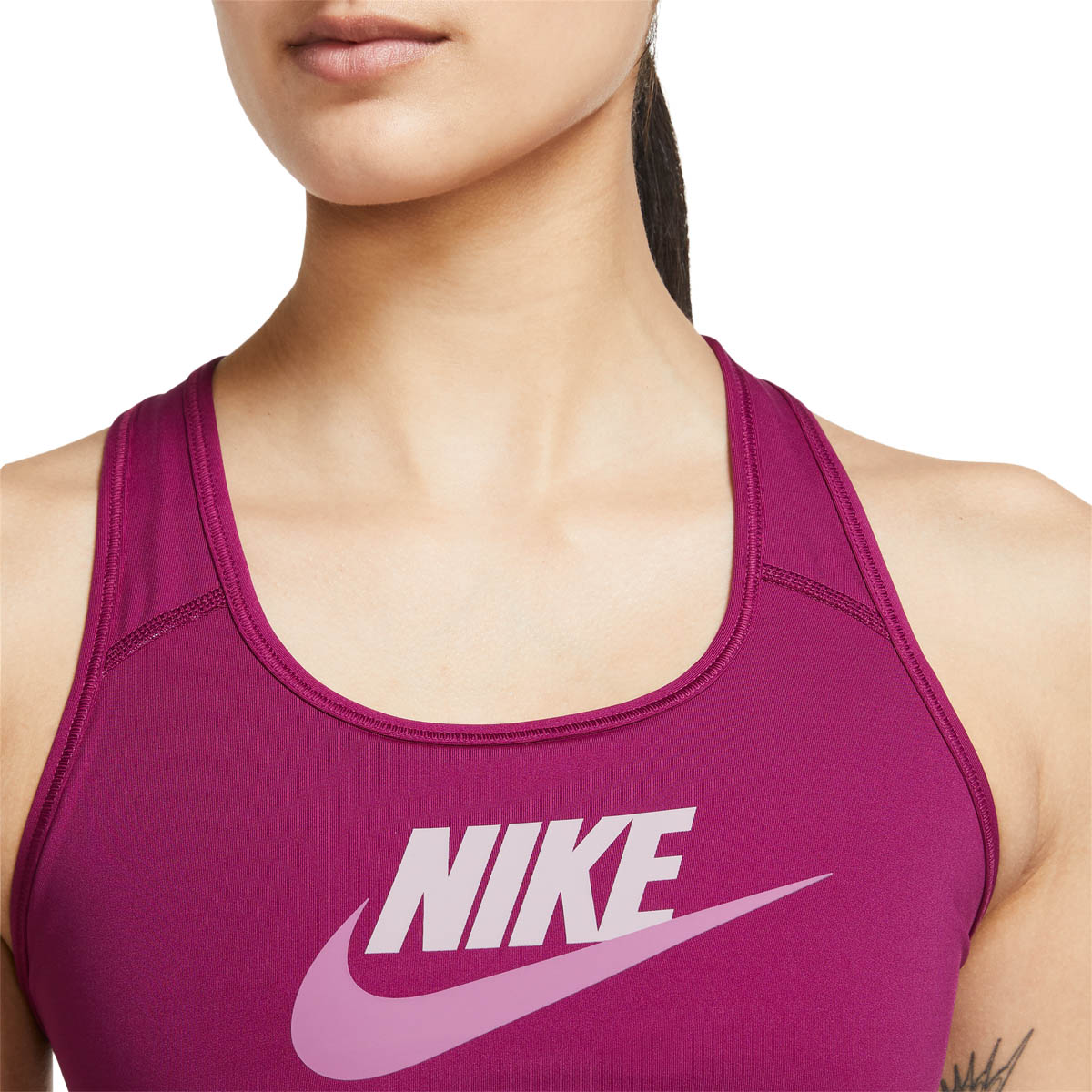 Nike Dri-FIT Swoosh Medium Support Sports BH Dame