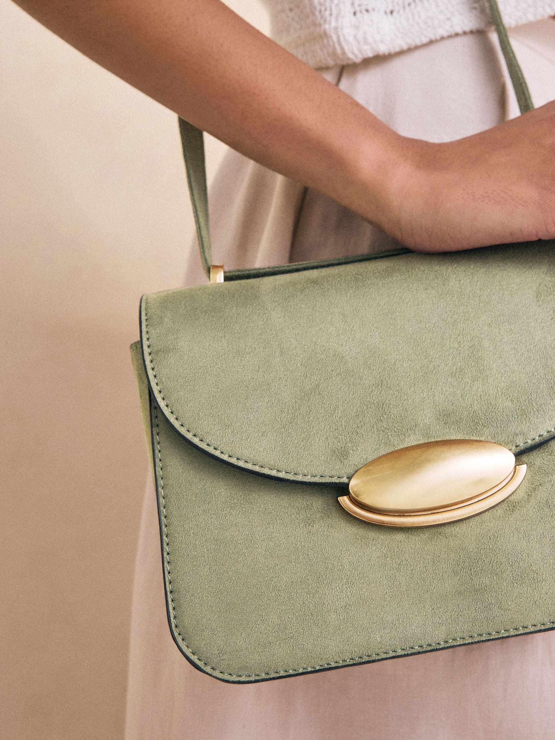 Kakigroen - Structured Cross Body Bag