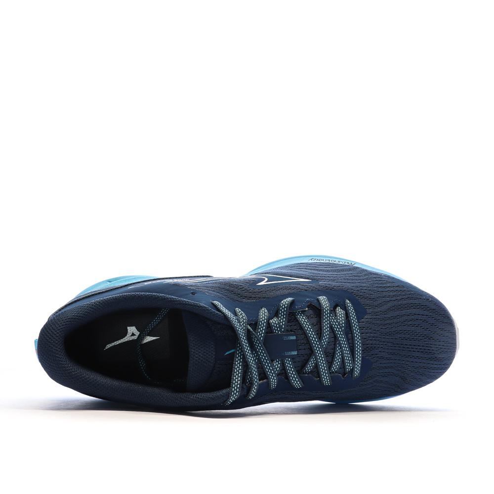 Mizuno Chaussures de running Marine/Turquoise Homme Mizuno Wave Revolt 3