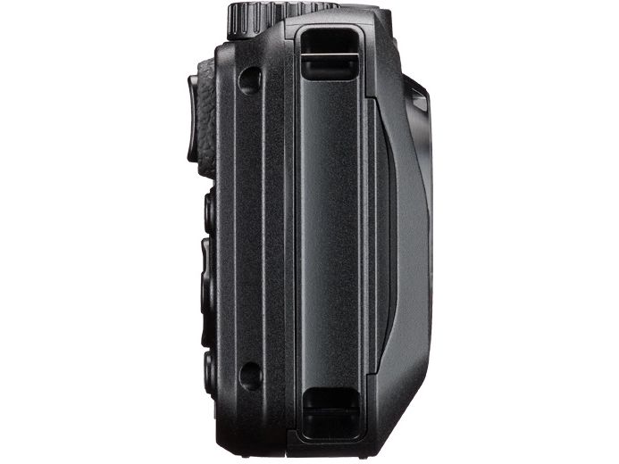 Pentax Unterwasserkamera WG-8 Schwarz Digitale Allwetter-Kompaktkamera