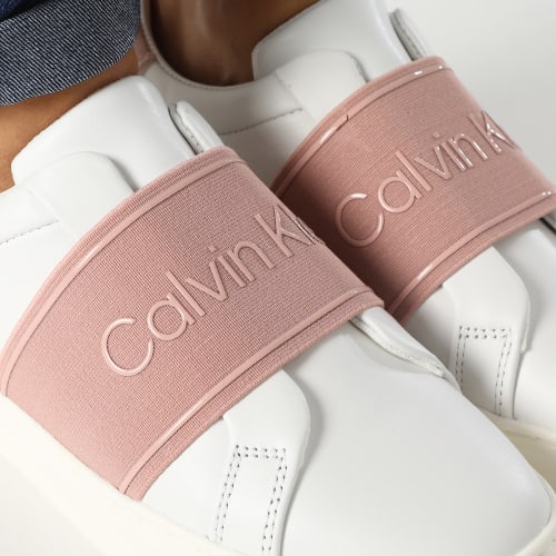 Baskets Femme Cupsole Slip On 1352 White Cafe Au Lait