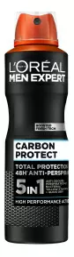 L'Oréal Men Expert Carbon Protect Deospray - 150 ml.