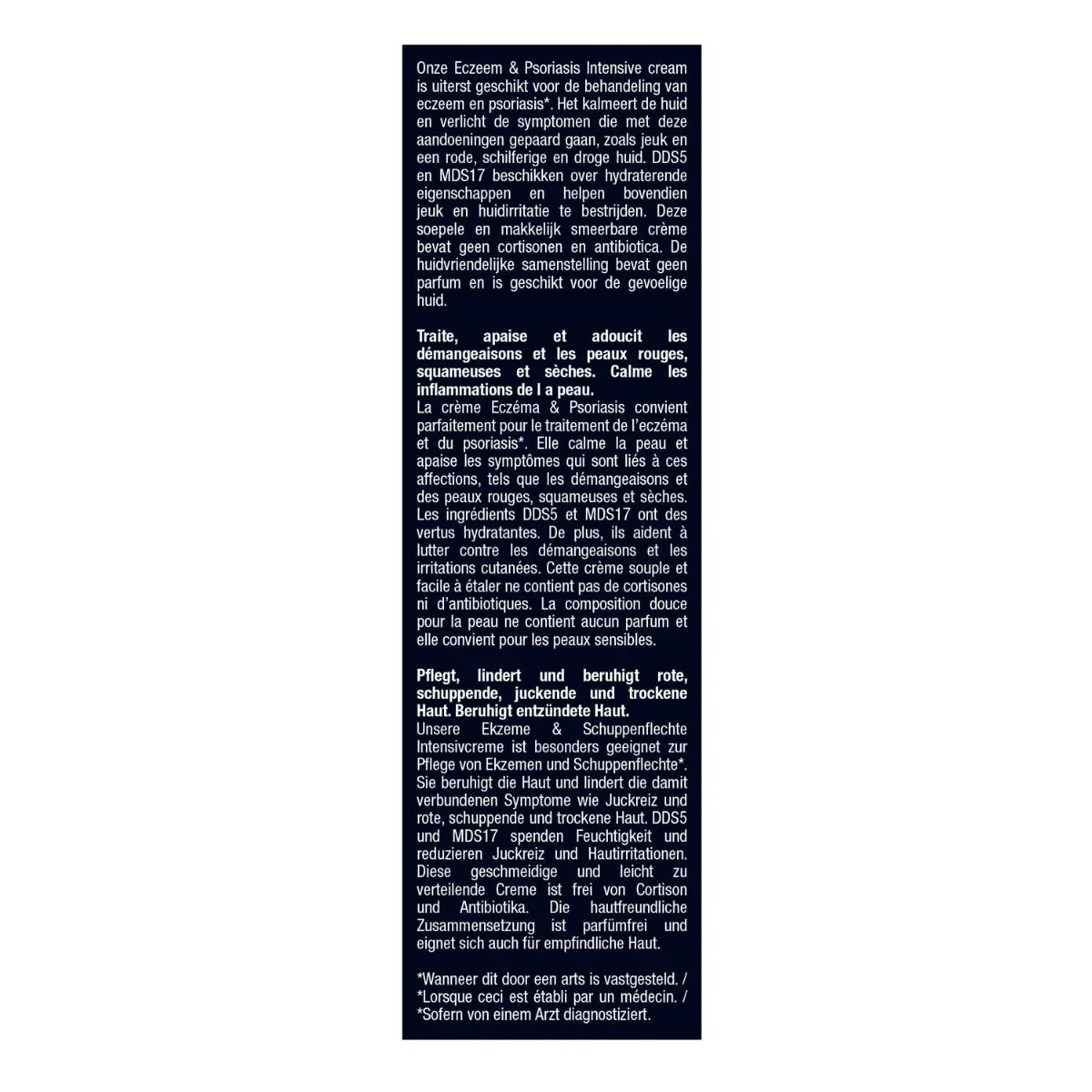Eczeem Psoriasis Intensive Cream 50 ml