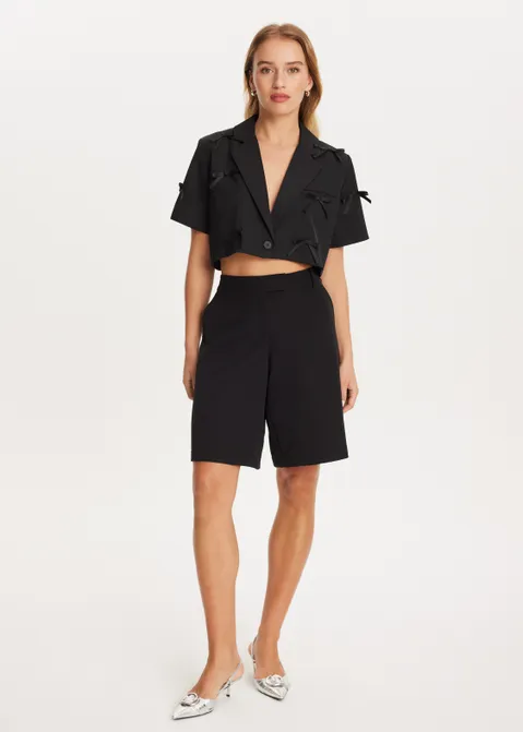 Bermuda pantalon zwart (ZWART)