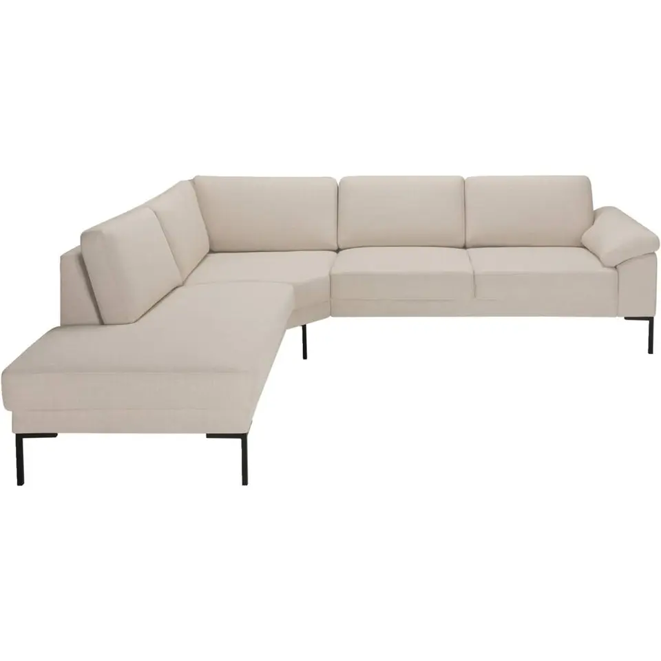 Hoekbank Tom links - Basel - beige