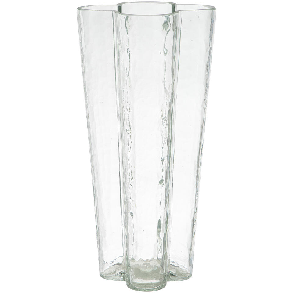 Vaas Lilly - transparant - glas - 30x12,3x12,3 cm