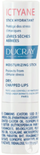Ducray Ictyane Stick Hydratant Lèvres Sèches Abîmées 3g