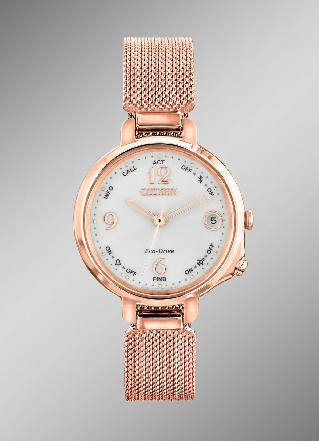 Eco-Drive-Bluetooth-Damenuhr der Marke Citizen