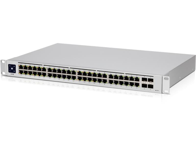 Ubiquiti PoE  Switch UniFi USW-48-POE 52 Port UniFi USW PoE 802.3at 48-Port Gigabit Switch mit 4x SFP