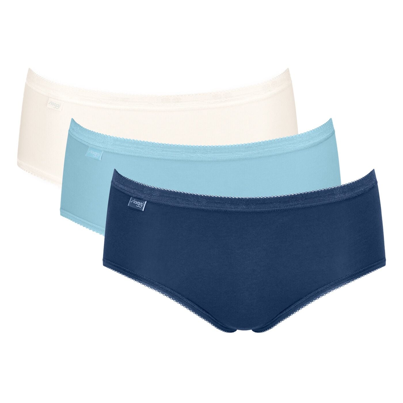 Sloggi«Basic + Midi 3P» Slip 3er-Pack